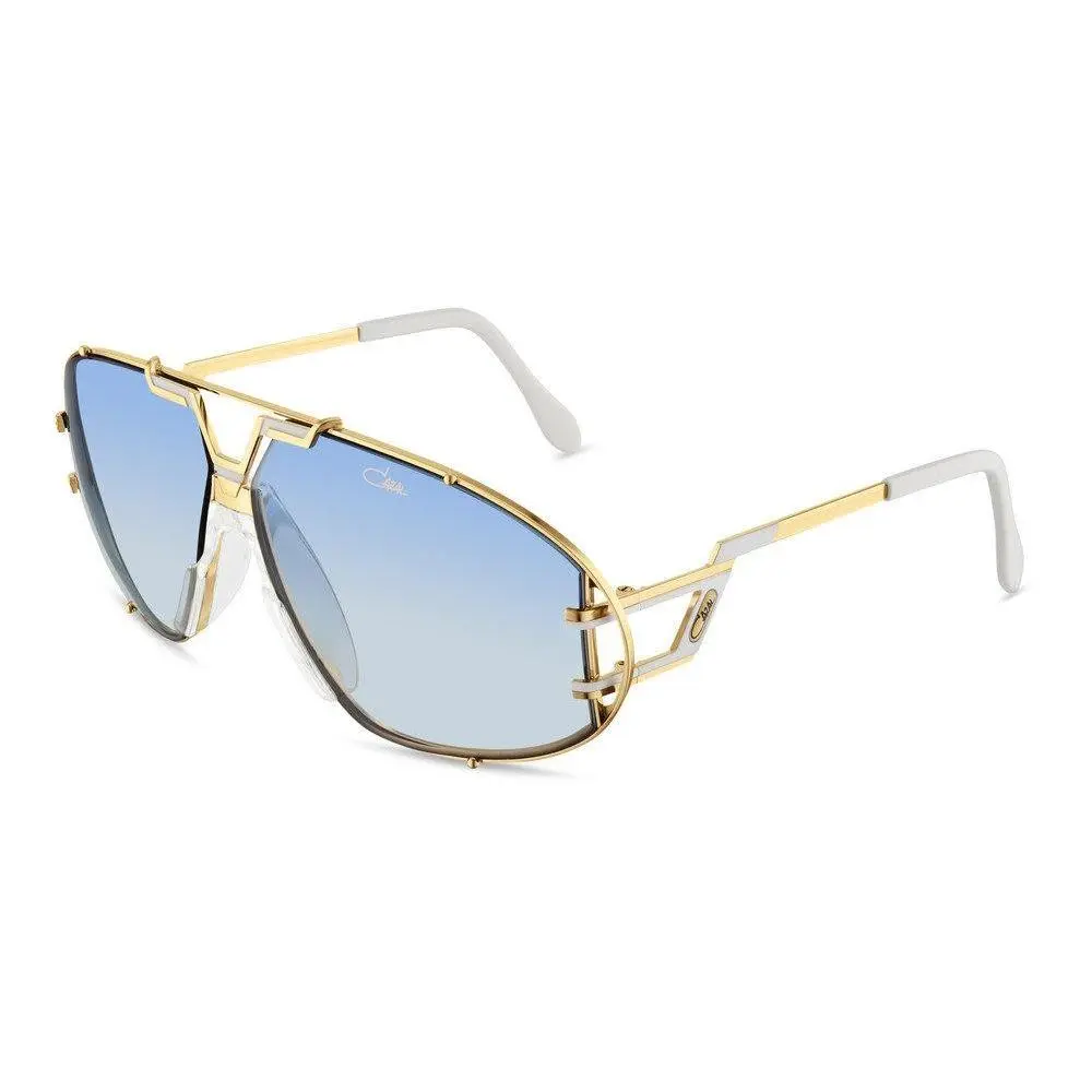 Cazal 907 Sunglasses Gold-milky White - Frame: gold-milky white, Lens: Demo Lens
