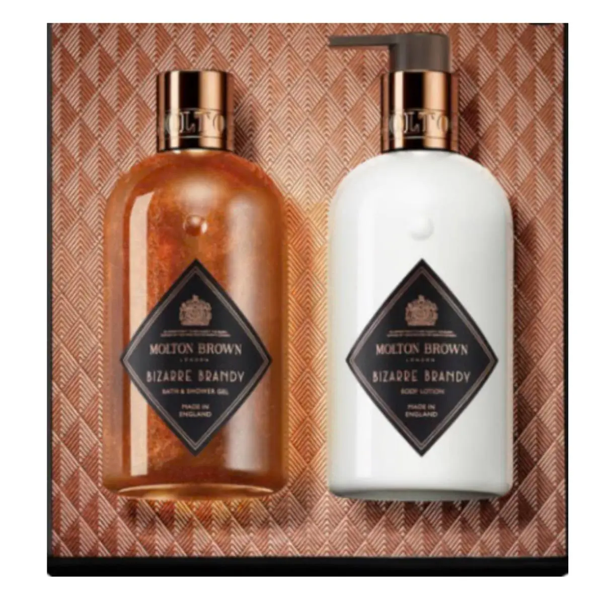 Molton Brown Bizarre Brandy Shower Gel Body Lotion Gift Set