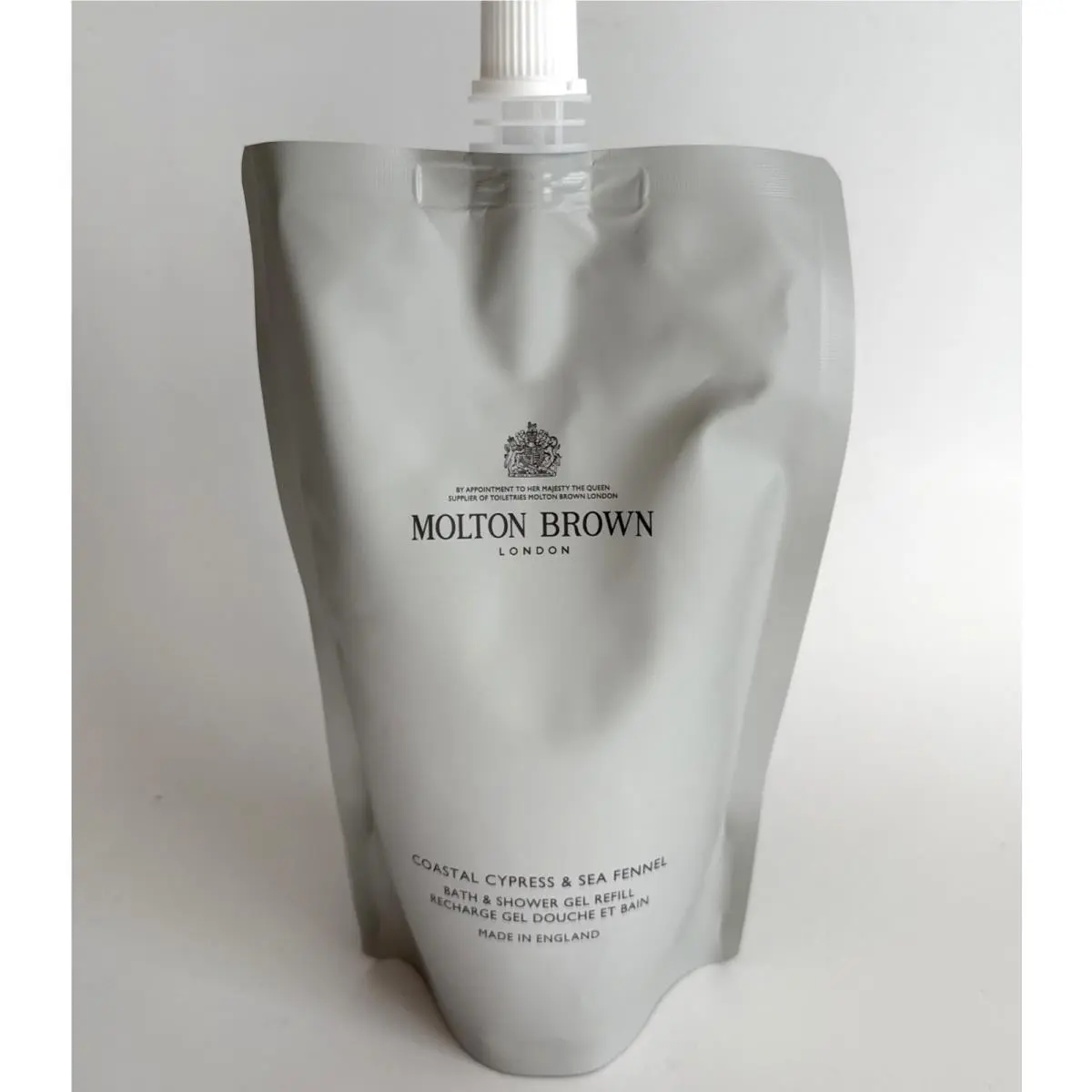 Coastal Cypress Sea Fennel Bath Shower Gel Eco Refill Pouch 400mL by Molton Brown