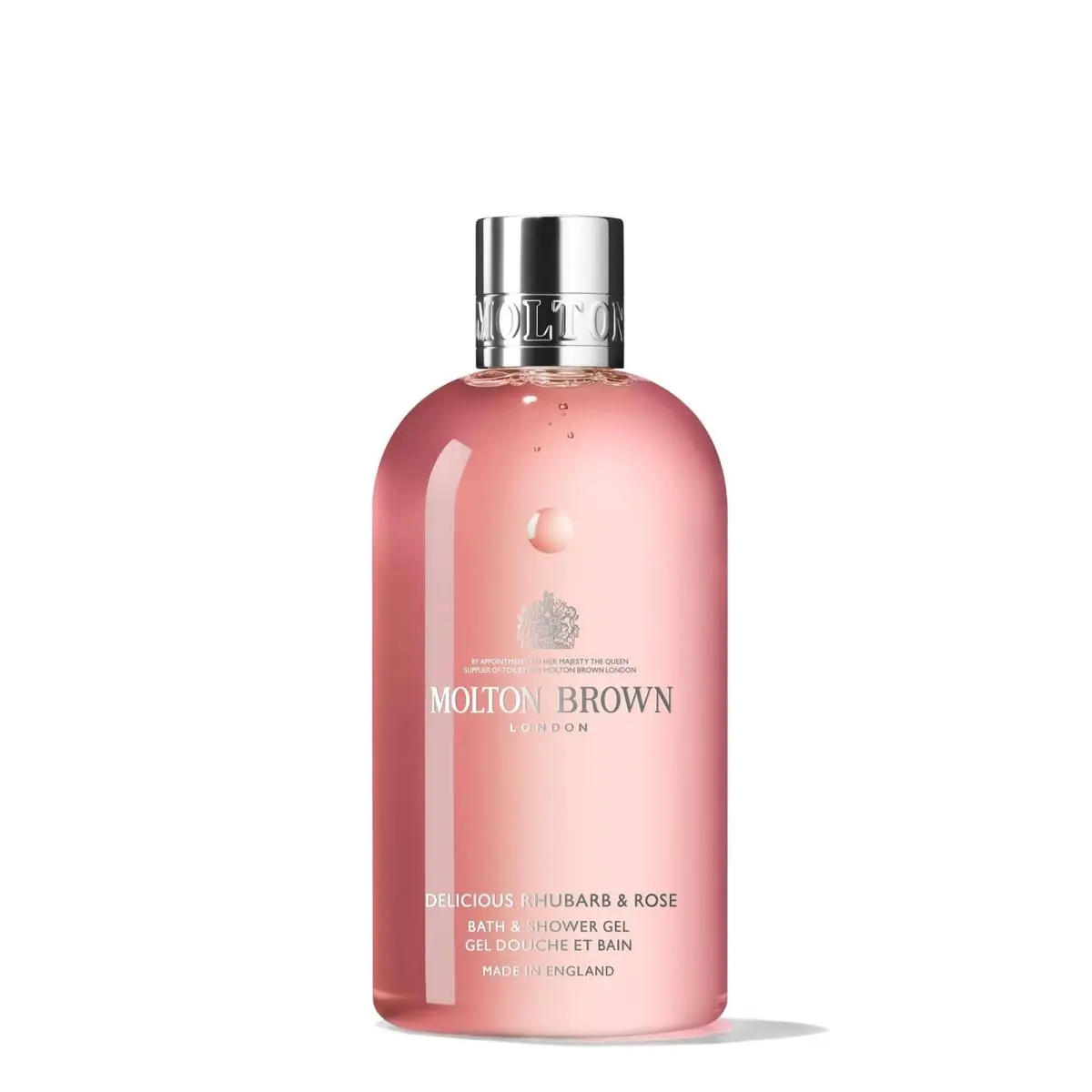 Delicious Rhubarb Rose Bath Shower Gel 10 Fl. oz by Molton Brown