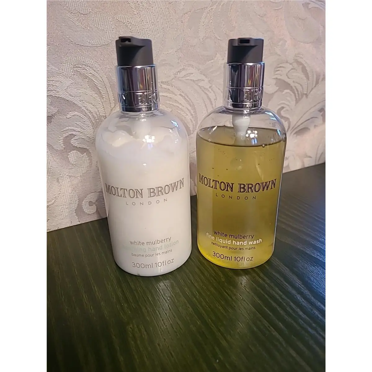 Molton Brown White Mulberry 10oz Soothing Hand Lotion Fine Liquid Hand Soap