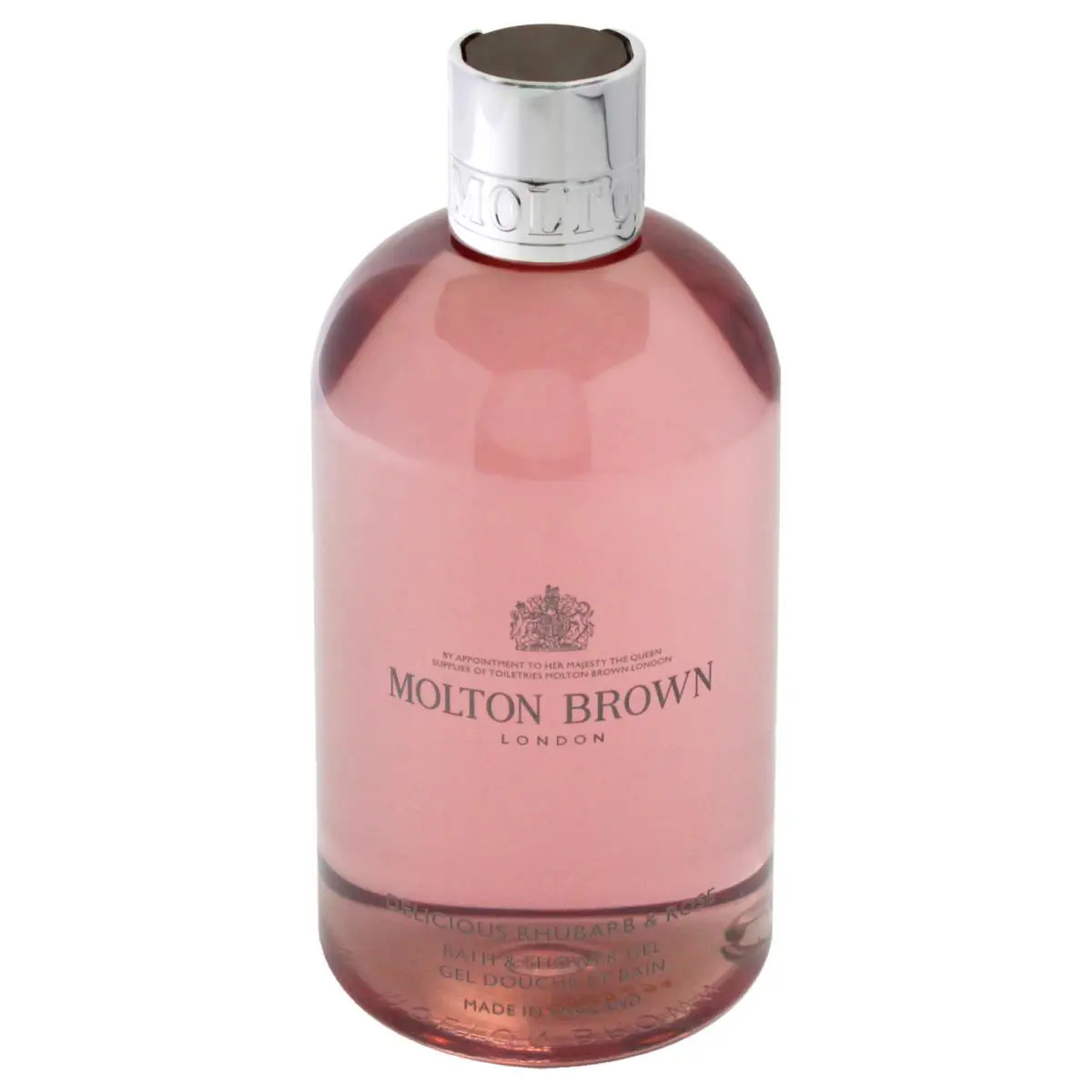 3 Pack Delicious Rhubarba with Rose Bath Shower Gel  For Women by Molton Brown