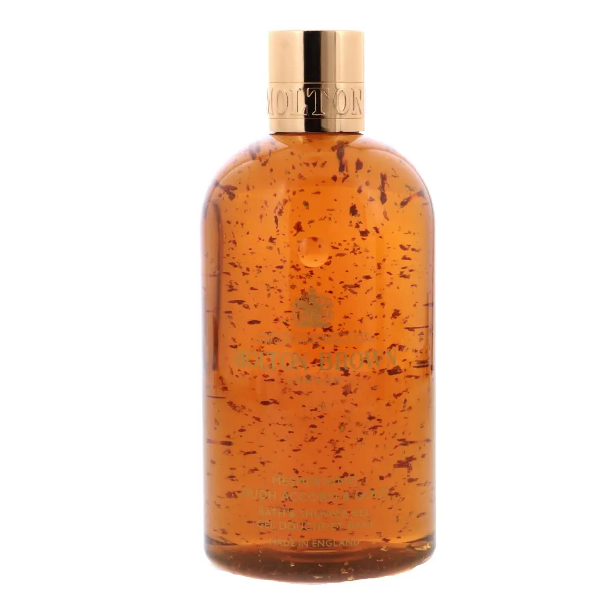 Molton Brown Mesmerising Oudh Accord Gold Bath Shower Gel 10 oz 2 Pack