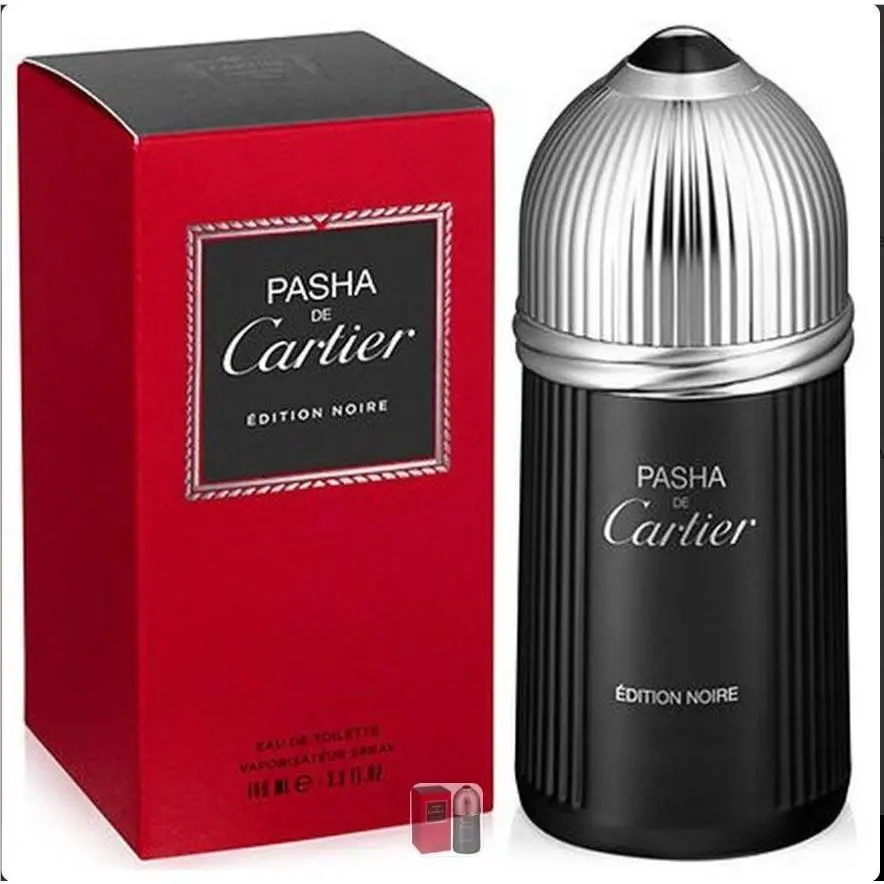 Cartier Pasha Noir Eau de Toilette Spray 3.4 oz Mens Cologne