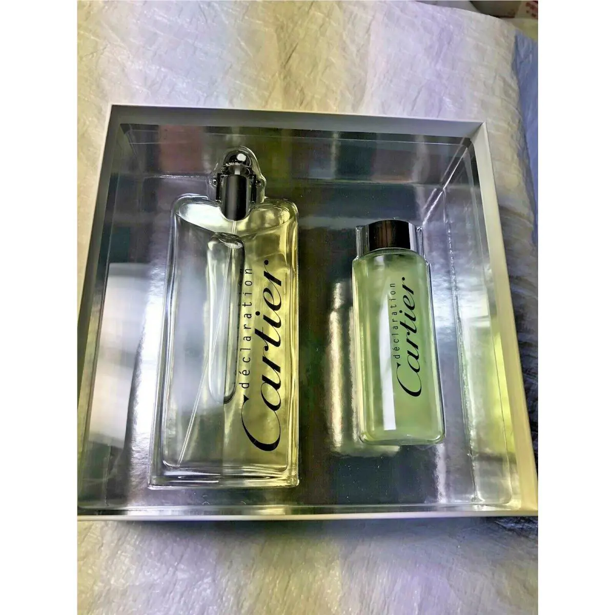 Declaration Cartier Gift Set 3.4 OZ SP Eau DE Toilette + Shower Gel