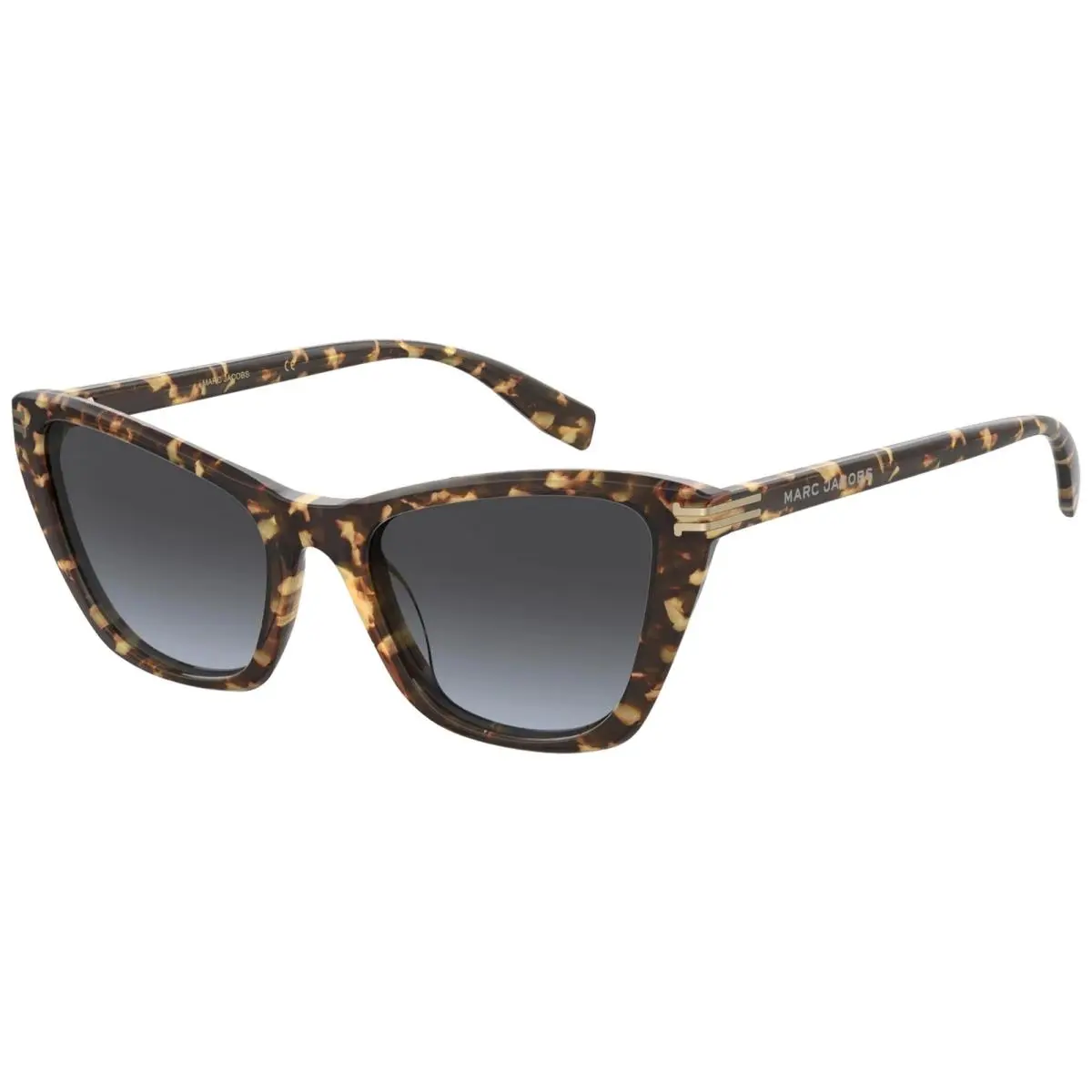 Marc Jacobs Women`s Havana Cat Eye Sunglasses w/ Gradient Lens - MJ1095S-0086-GB
