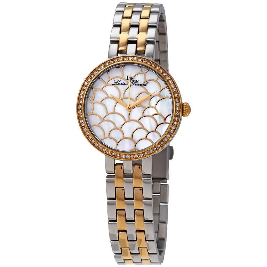 Lucien Piccard LP-28022-SG-22MOP Ava Mop Multi-layered Dial 32.2 mm Women`s by Bvlgari
