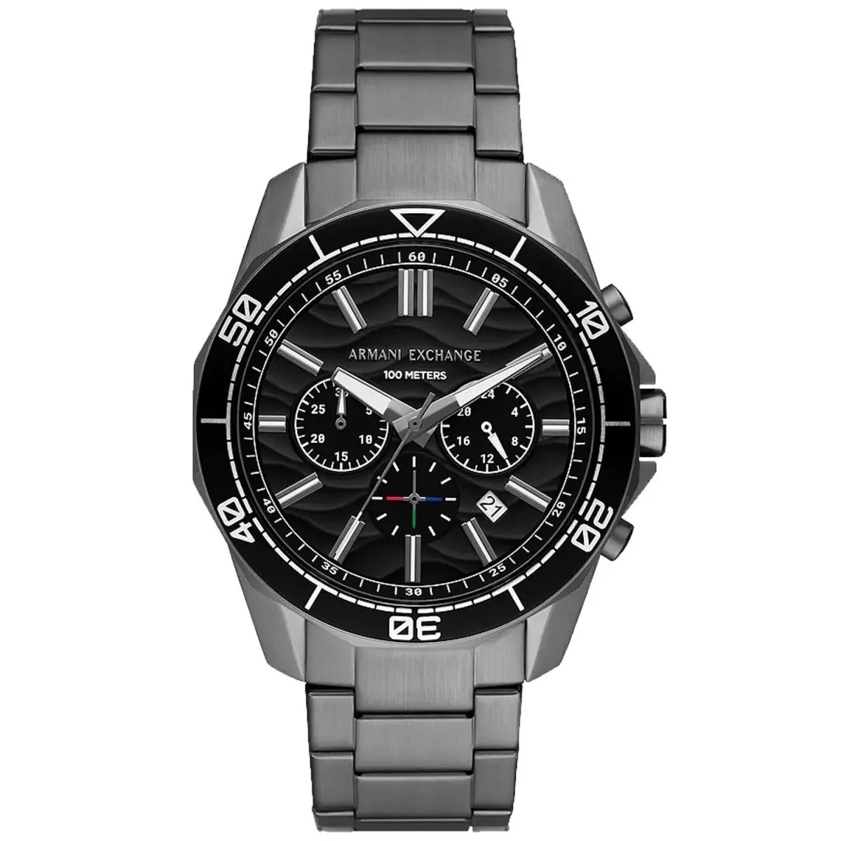 Men`s Spencer Black Dial Watch - AX1959 by Armani Exchange