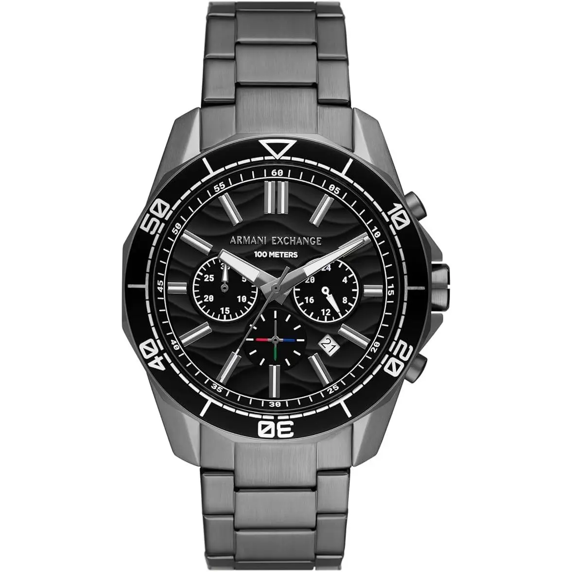 Armani Exchange Men`s Spencer Black Dial Watch - AX1959