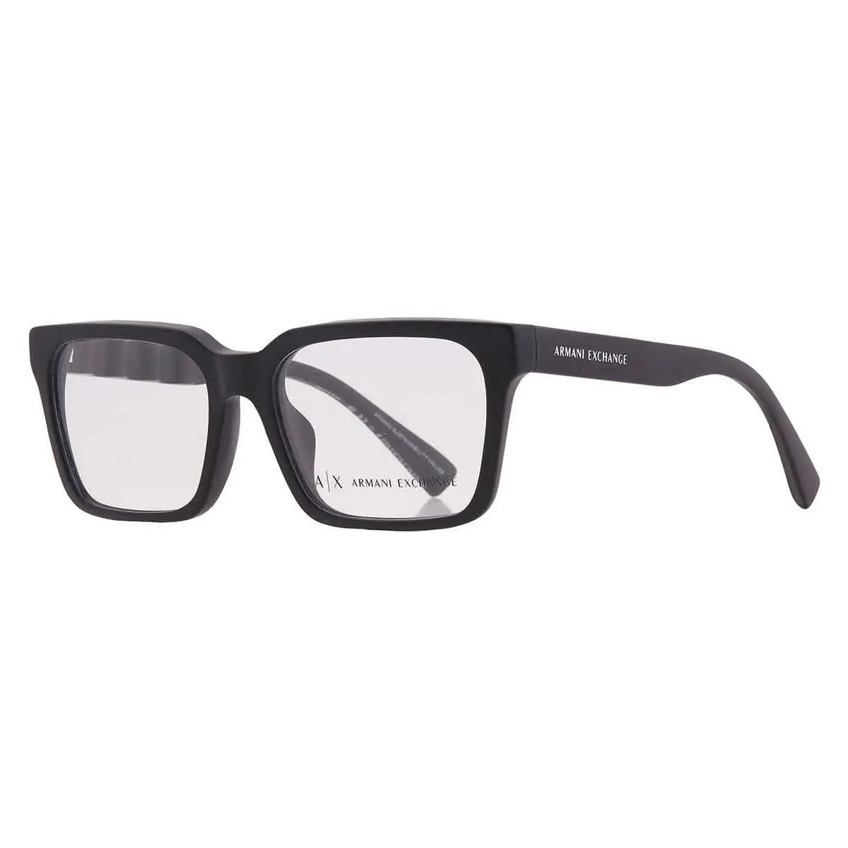 Armani Exchange Demo Square Men`s Eyeglasses AX3122F 8078 54 AX3122F 8078 54
