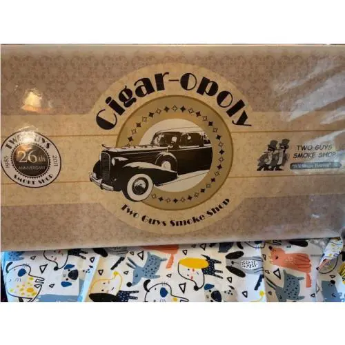 Monopoly Board Game Cigar-opoly Custom Two Guys Smoke Shop Ltd Edition