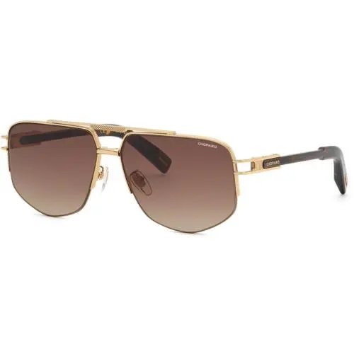 Chopard Schm 12 Rose Gold W Brown Gradient / 30 Size 62 Sunglasses