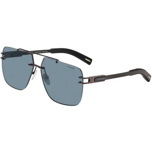 Chopard SCHL78 Shiny Black Gold 0672 Sunglasses