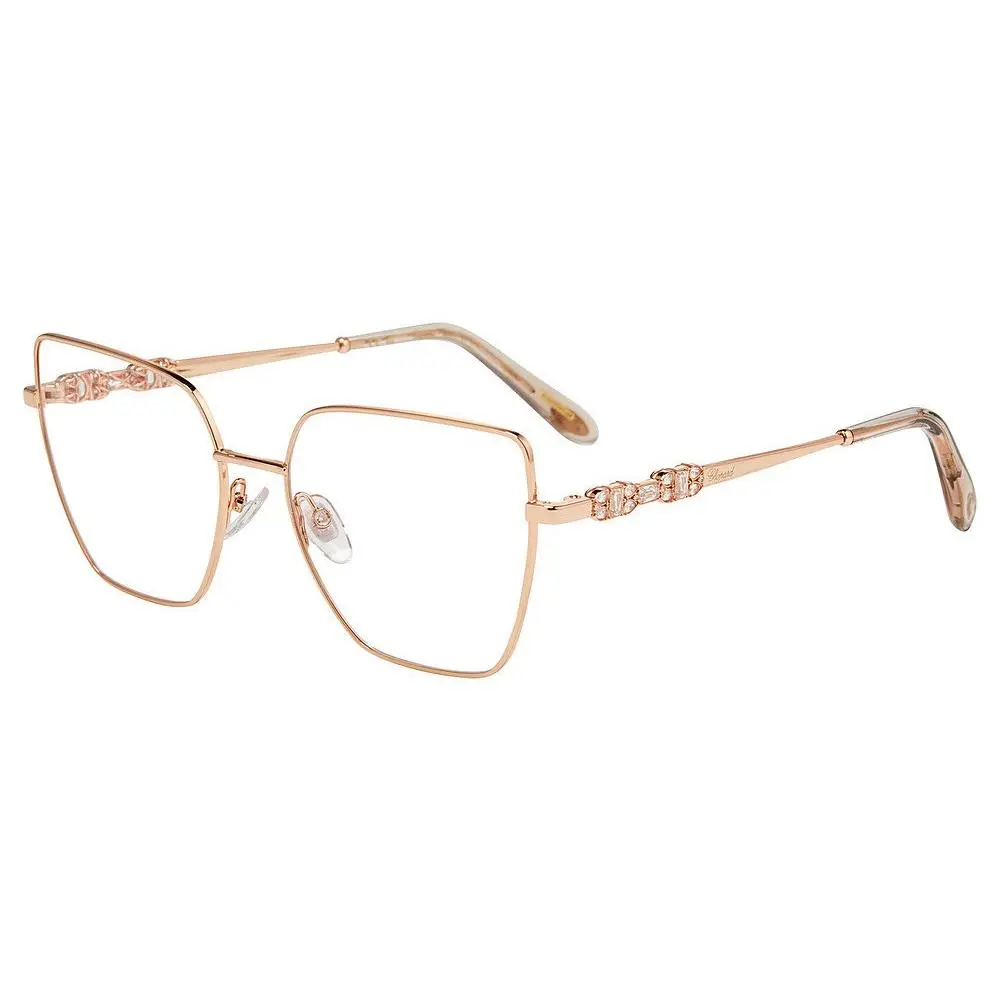 Vchl 86 S Shiny Copper Gold 08fc Size 56 Sunglasses by Chopard