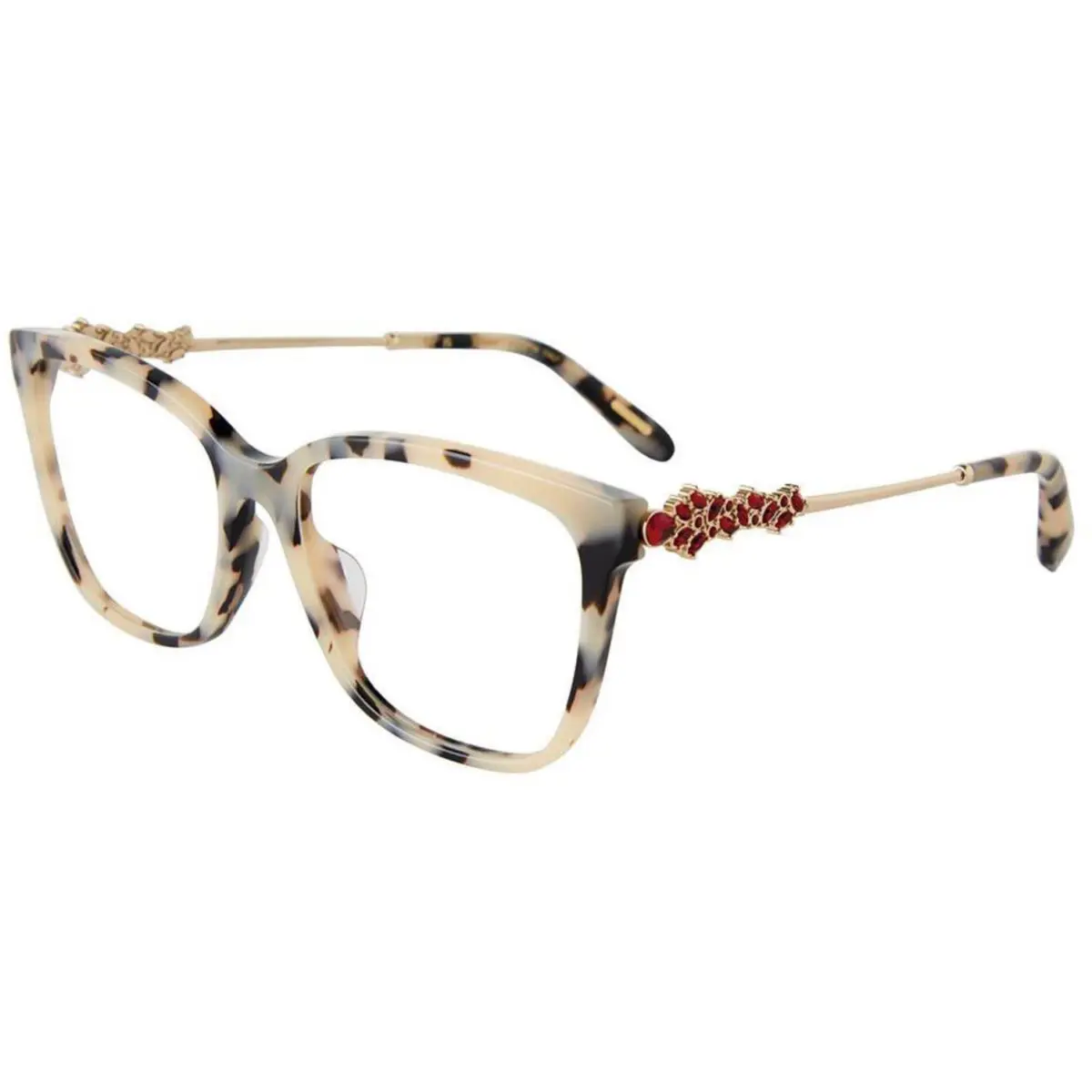 Chopard VCH361S White Black Tort 0d7b Sunglasses