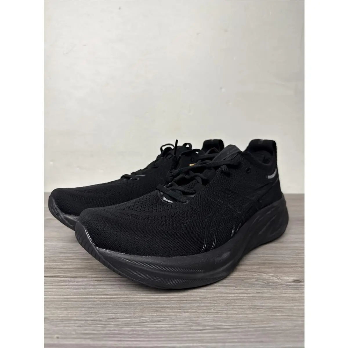 Asics shoes - ASICS Gel Nimbus 26 - Gel Nimbus - 1011B794-002 - Triple Black (UPC: 0197298185790) 0