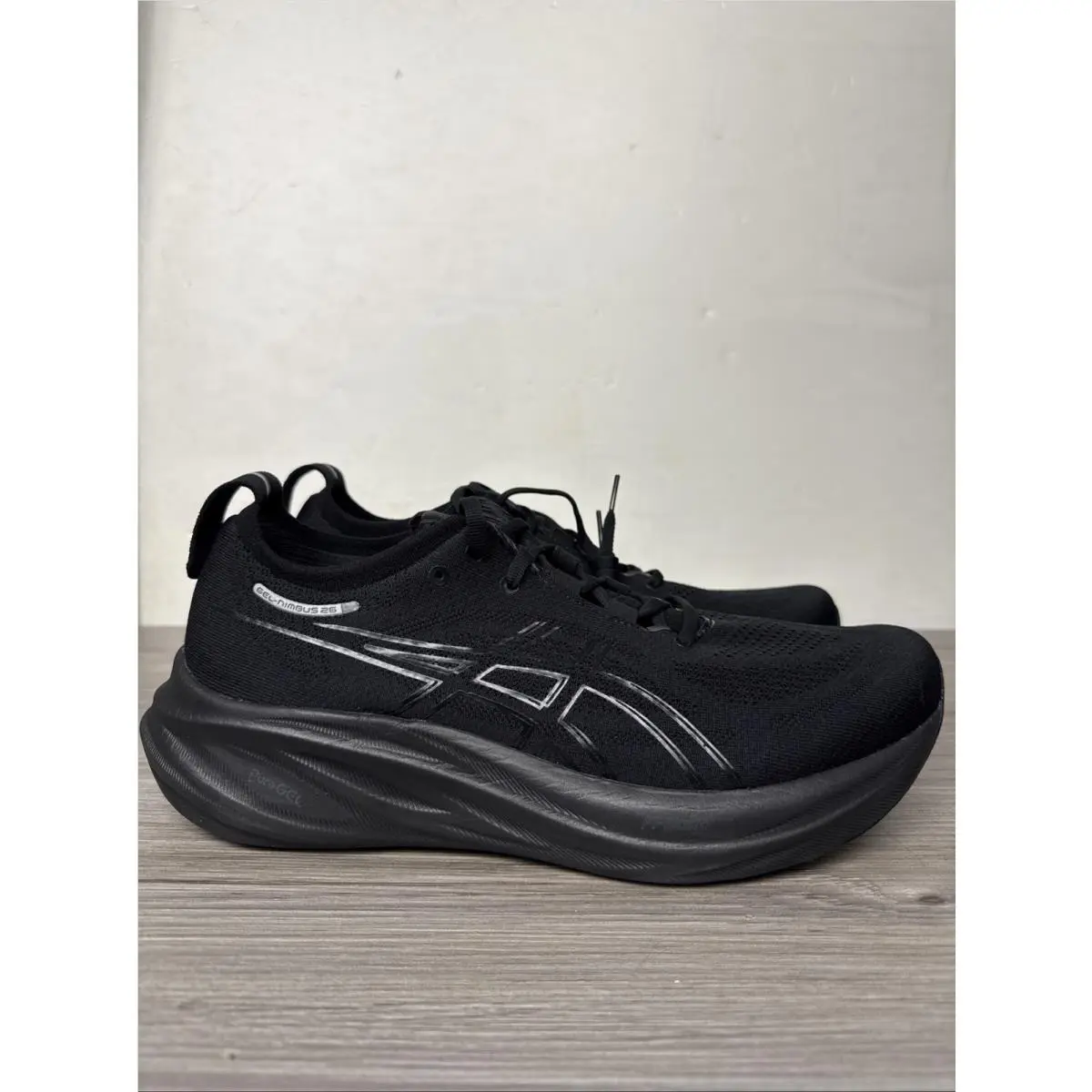 Asics shoes - ASICS Gel Nimbus 26 - Gel Nimbus - 1011B794-002 - Triple Black (UPC: 0197298185790) 4