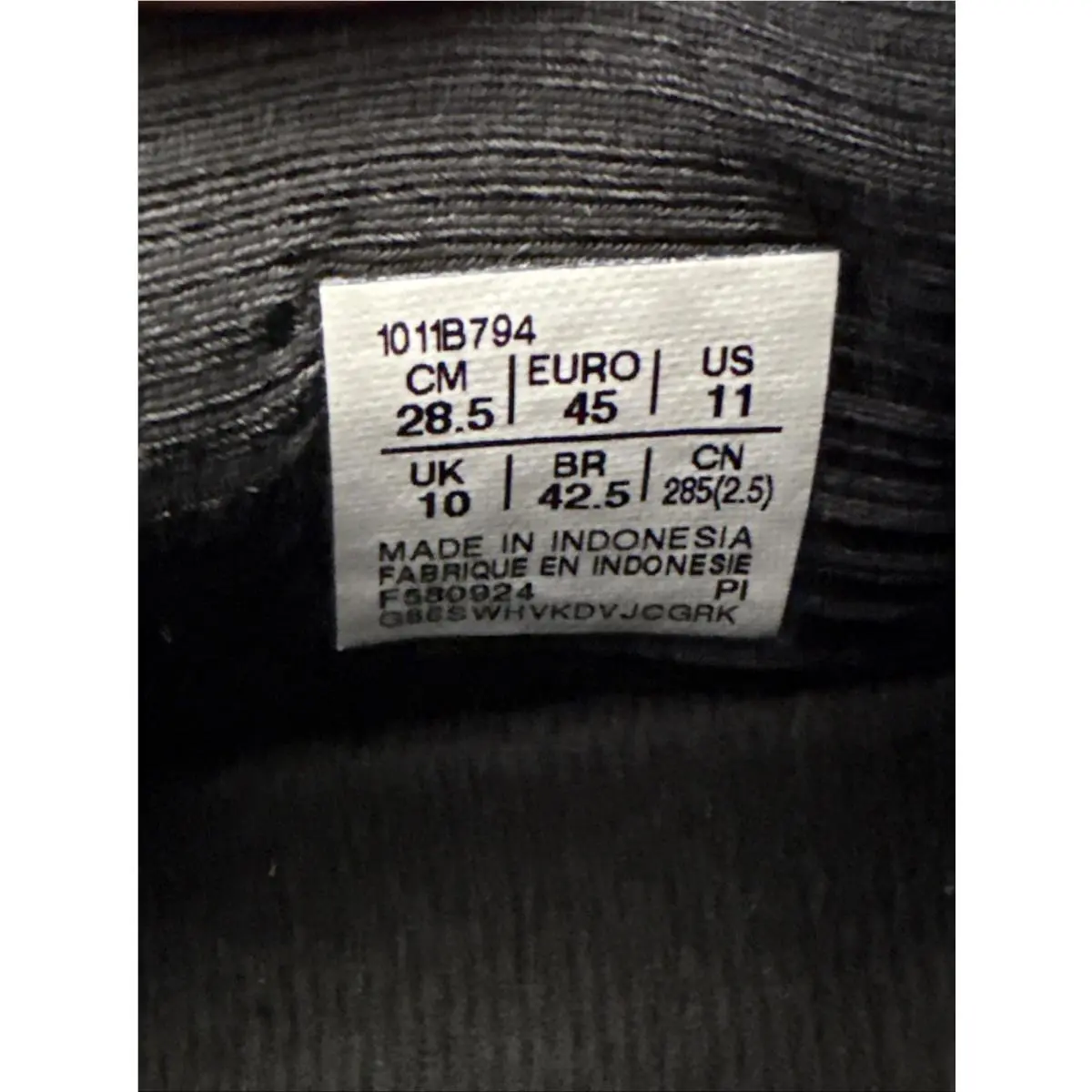 Asics shoes - ASICS Gel Nimbus 26 - Gel Nimbus - 1011B794-002 - Triple Black (UPC: 0197298185790) 7