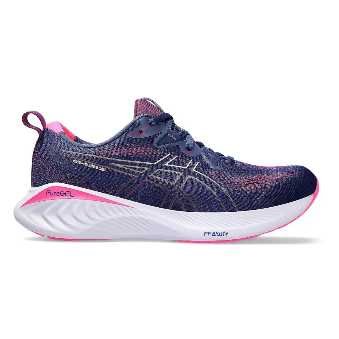 Asics Women`s Gel-cumulus 25 Shoes 6.5 US Deep Ocean/lilac Hint-msrp