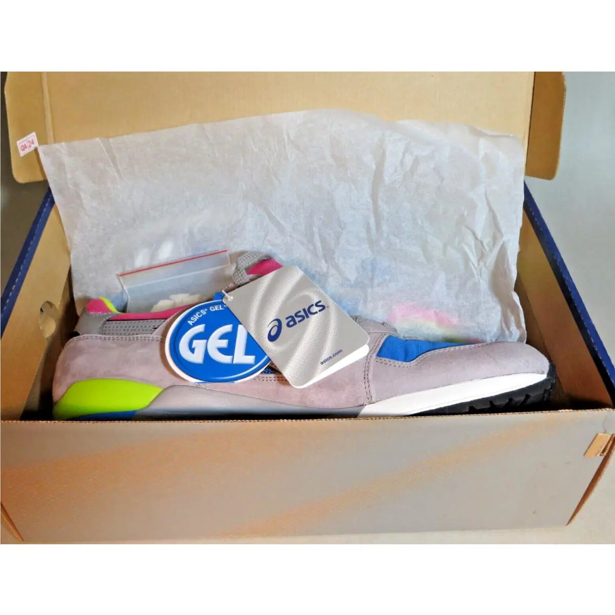 Asics shoes - ASICS GEL-Lyte 3 - 4211 - Gray/Royal Blue (UPC: 885681912831) 7