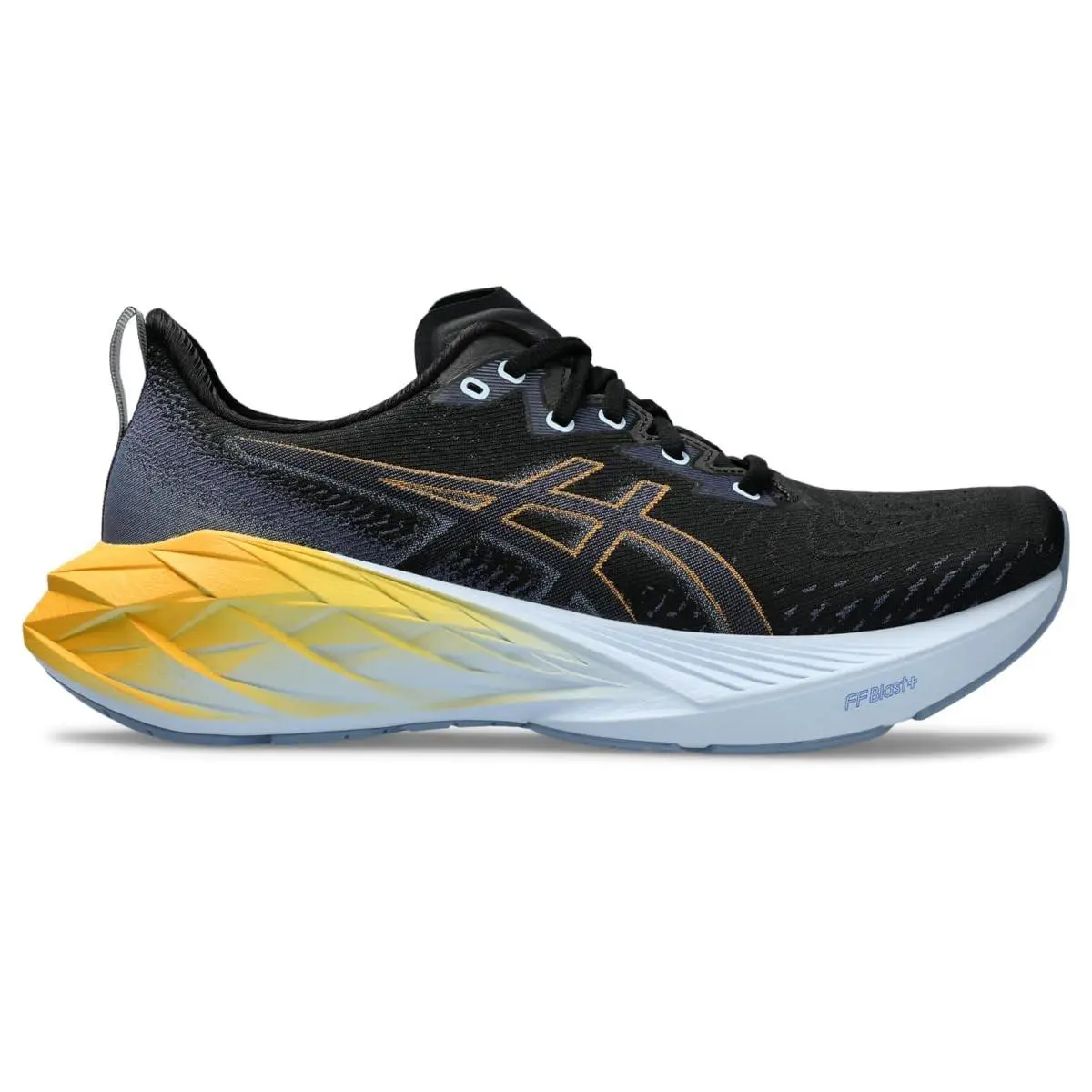 Asics shoes - ASICS Novablast 4 - Novablast - 1011B693-001 - Black/ Thunder Blue 1