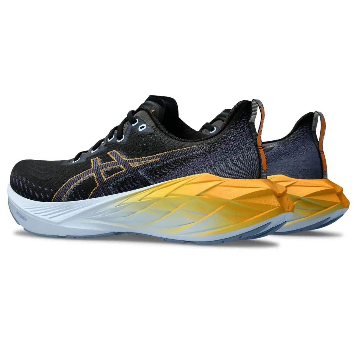 Asics shoes - ASICS Novablast 4 - Novablast - 1011B693-001 - Black/ Thunder Blue 2
