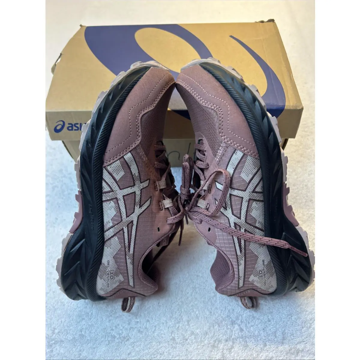 Asics shoes - Mauve/Pinkish/Purple/Black 1
