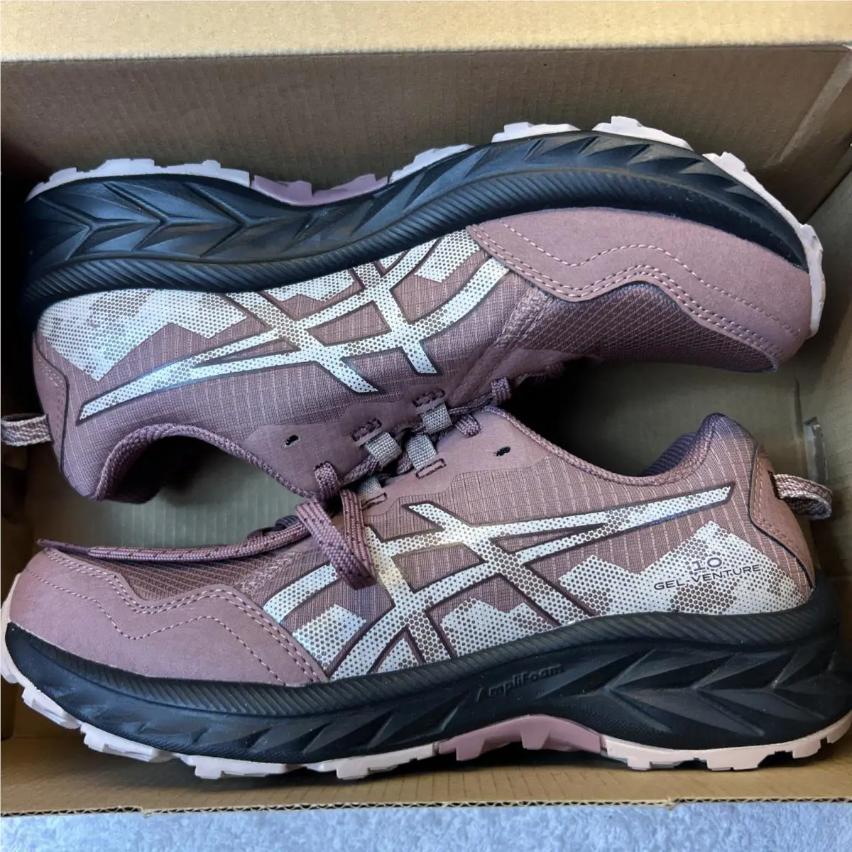 Asics shoes - Mauve/Pinkish/Purple/Black 6