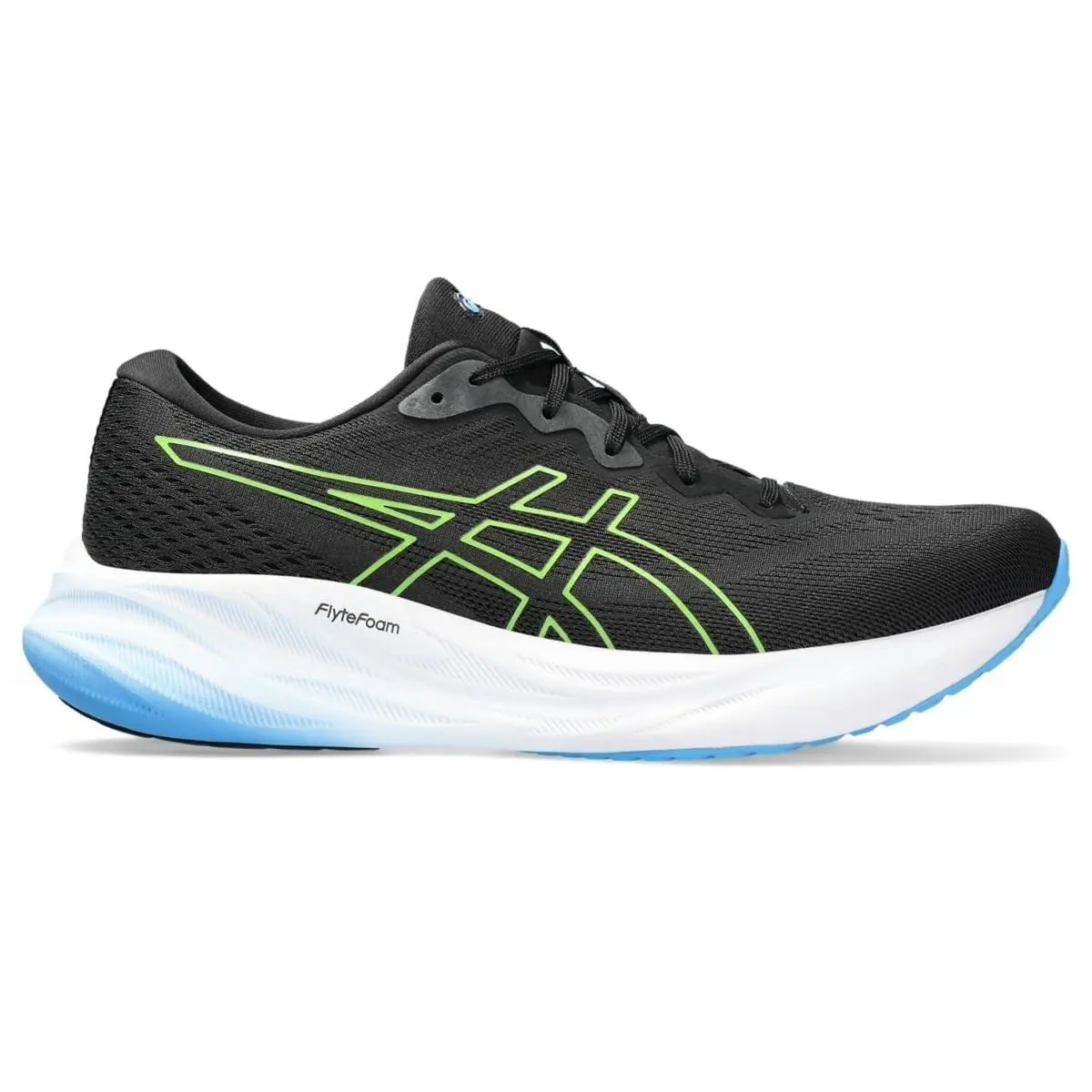 Asics Men`s Gel-pulse 15 Running Shoe Size 12 Black/electric Lime - Black/Electric Lime