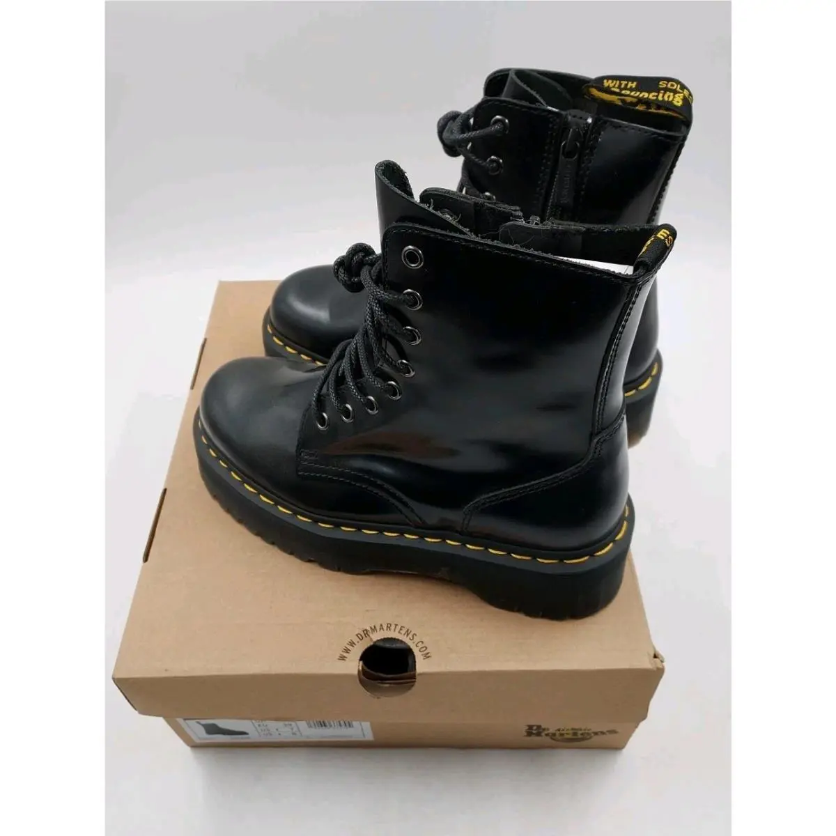 Dr. Martens shoes - Dr. MartensJadon - MartensJadon - Black Pisa 1