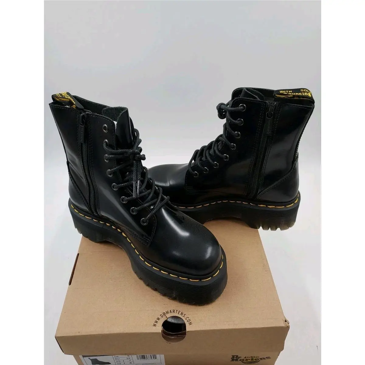 Dr. Martens shoes - Dr. MartensJadon - MartensJadon - Black Pisa 7