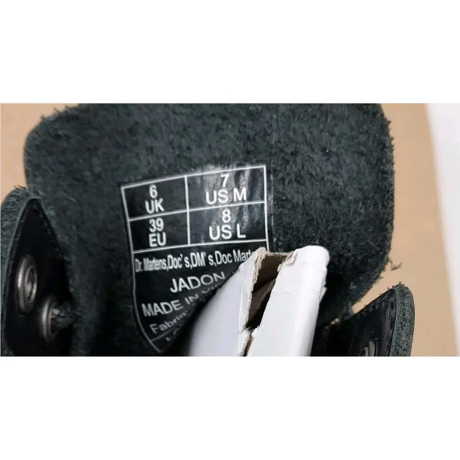 Dr. Martens shoes - Dr. MartensJadon - MartensJadon - Black Pisa 10