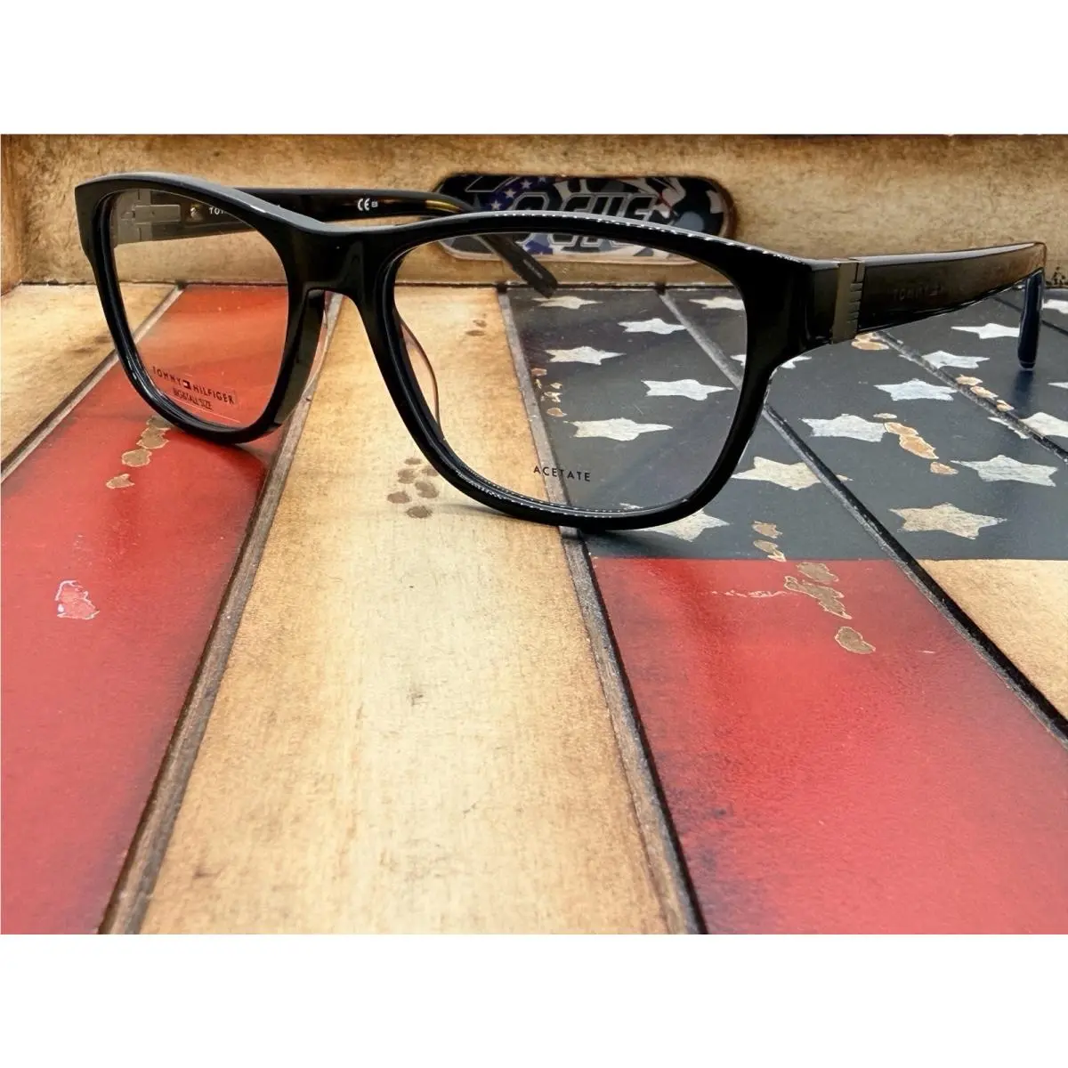 Tommy Hilfiger TH 1872-0807 Black Eyeglasses 56mm Frame Option To Add RX