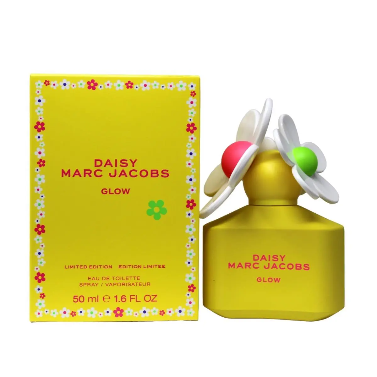 Marc Jacobs Daisy Glow Eau DE Toilette Limited Edition Spray 50 ML/1.6 Fl.oz