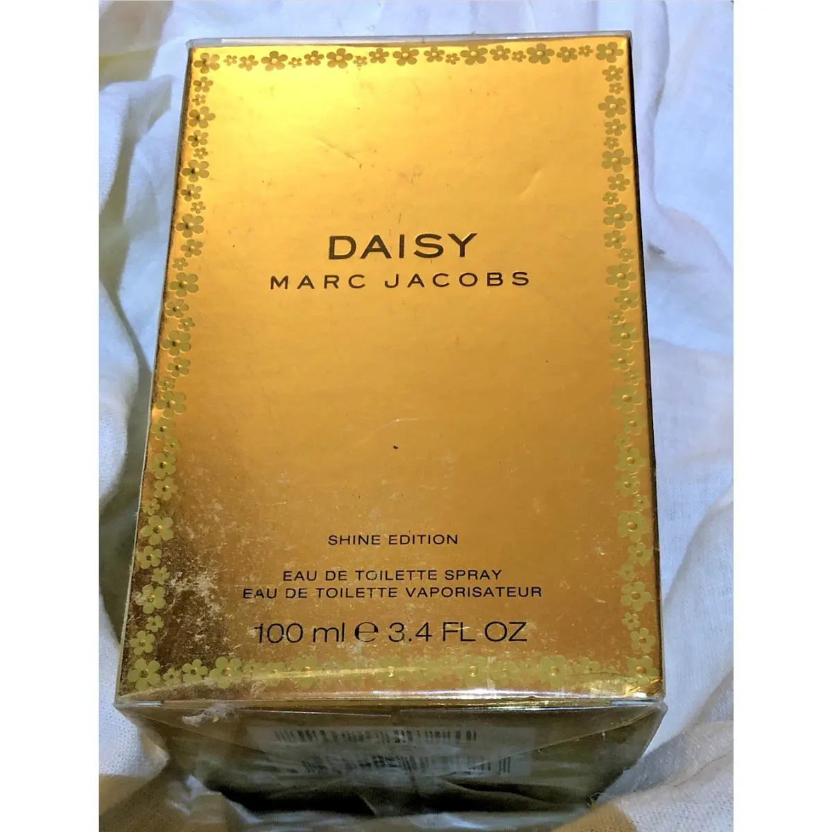 Marc Jacobs Daisy Gold Shine Edition Edt Eau De Toilette Women 3.4 oz