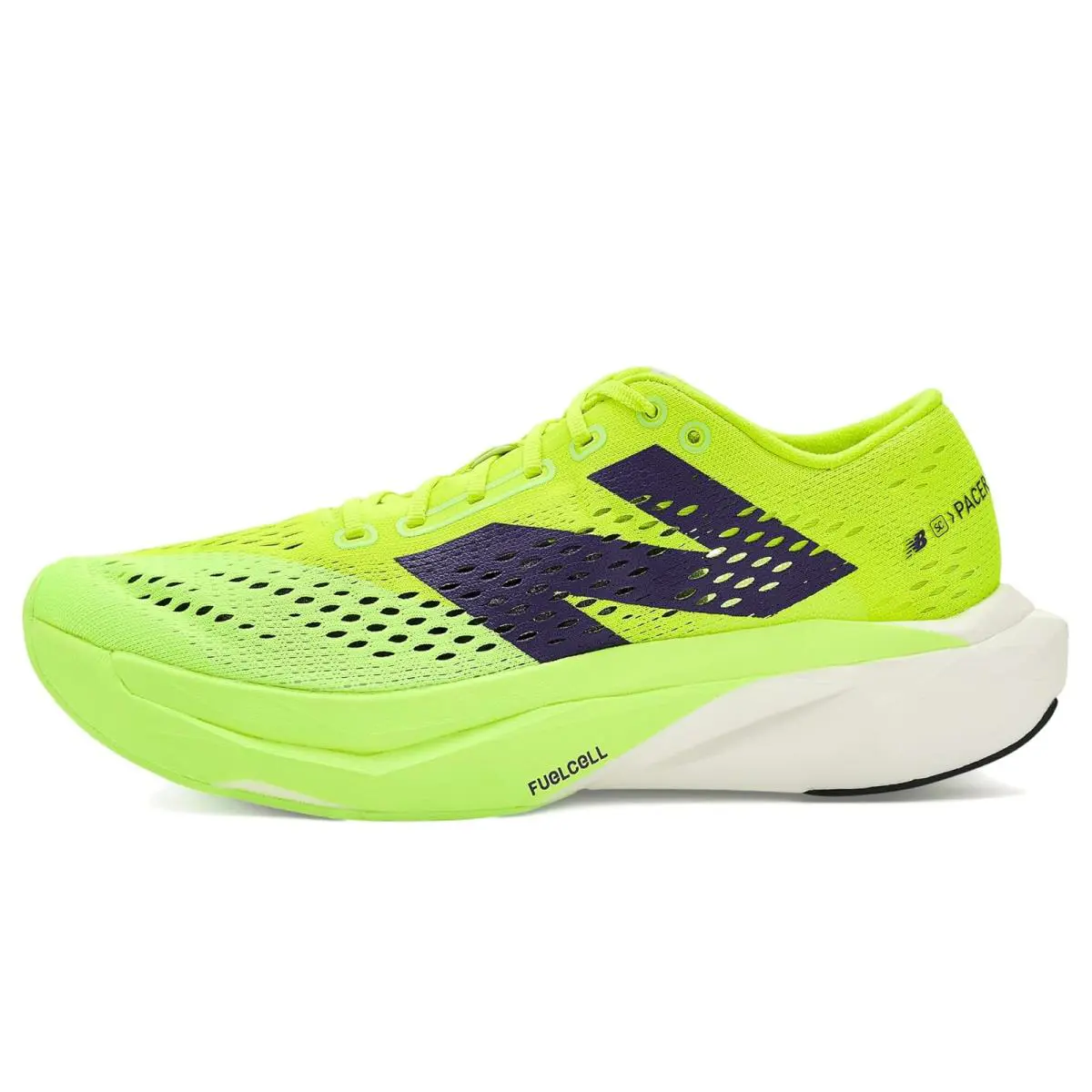 New Balance shoes - White/Electric Indigo 2