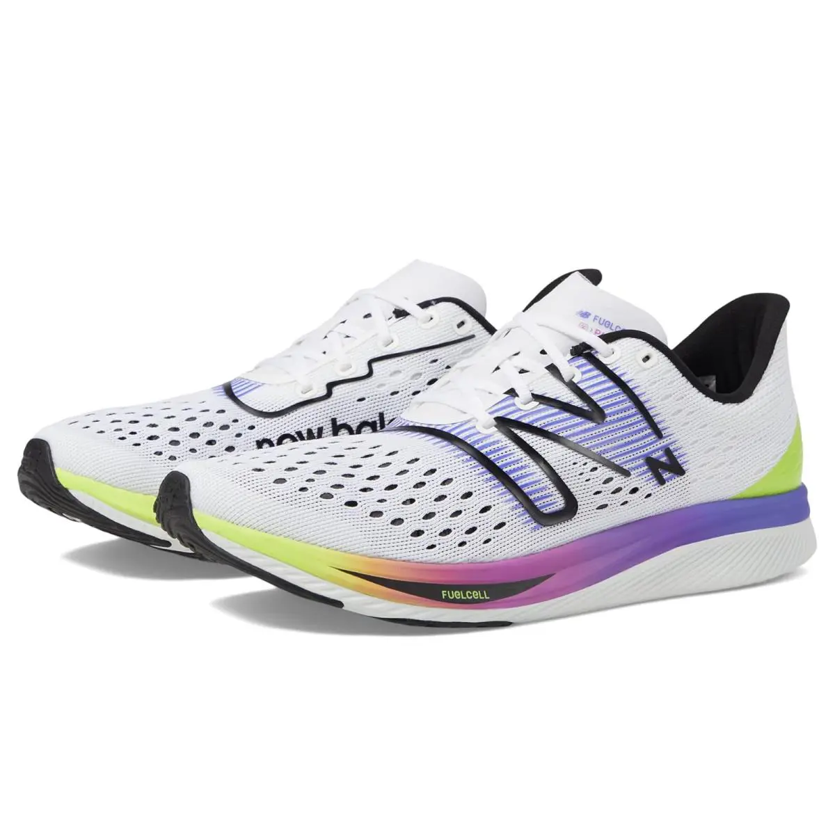 New Balance shoes - White/Electric Indigo 13