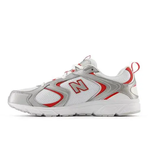 New Balance shoes - White/Gold Metallic/Vintage Indigo/Heron Blue 6