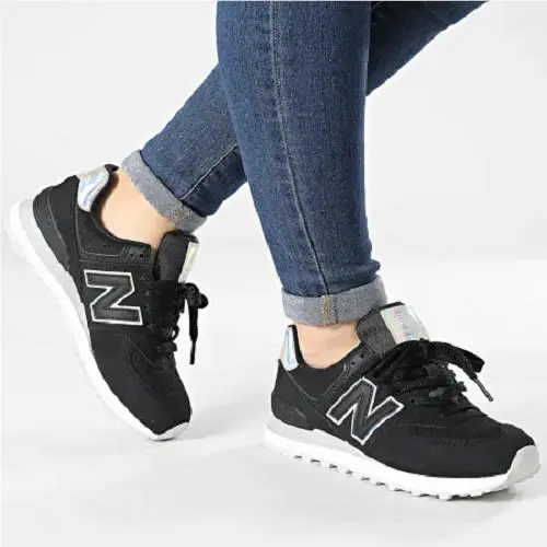 New Balance shoes - New Balance 574 - WL574H02 - BLACK / REFLECTOR - U 40 - WL574H02 0