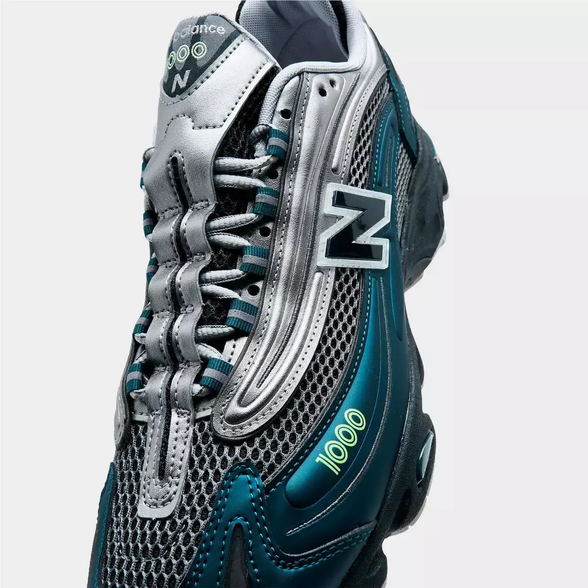 New Balance shoes - New Balance 1000 - M1000S - Deep Ocean/Dark Silver Metallic/Mint Flash 1