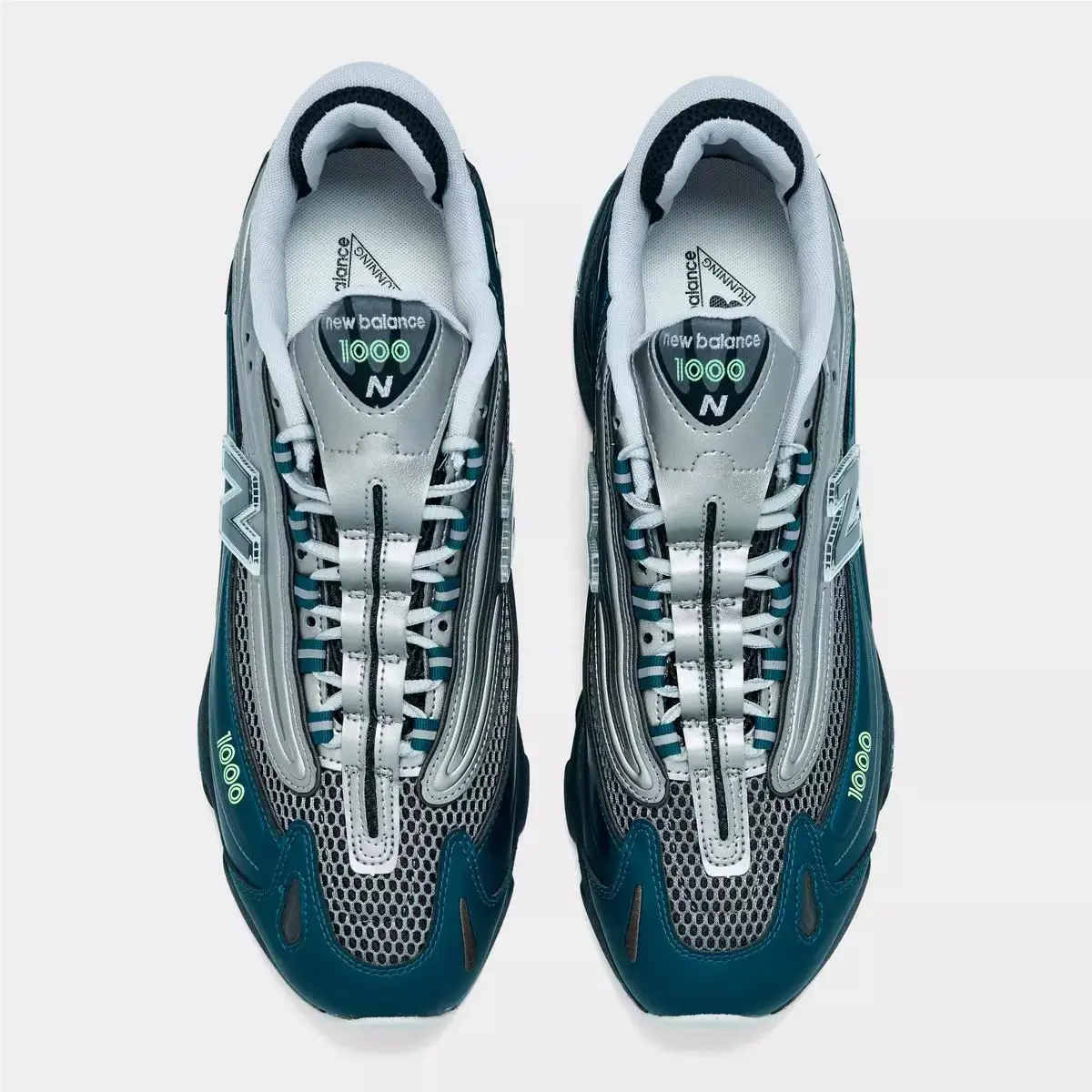 New Balance shoes - New Balance 1000 - M1000S - Deep Ocean/Dark Silver Metallic/Mint Flash 2