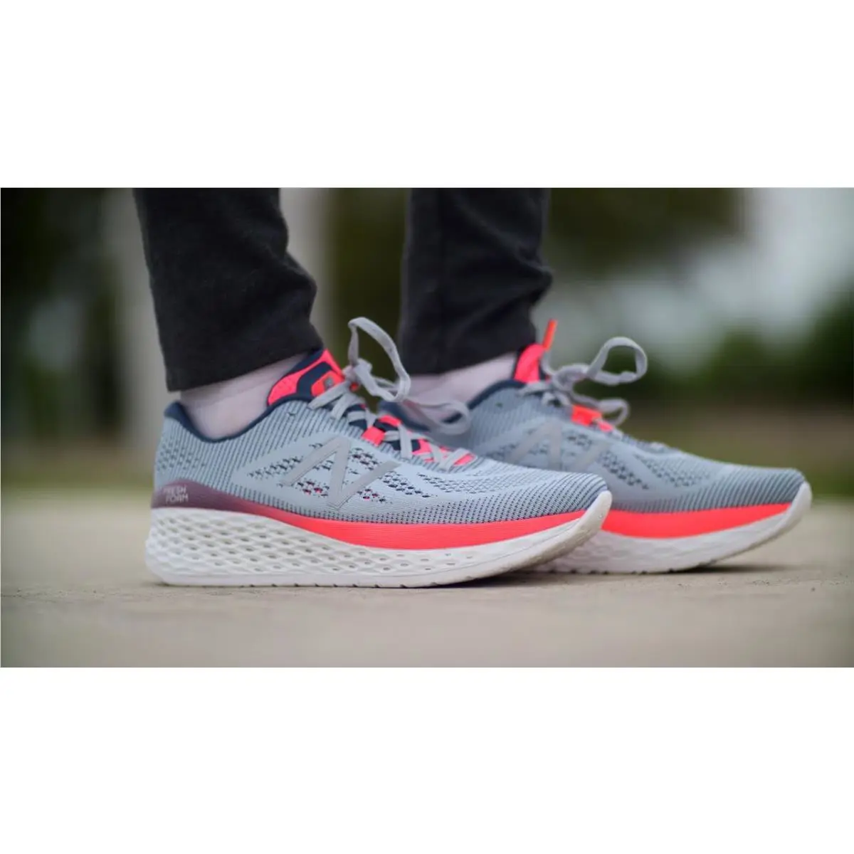 New Balance shoes - NEW BALANCE WMORGC - WMORGC - WMORGC - Fresh Foam More v1 `Light Cyclone Guava - U40 - WMORGC 4