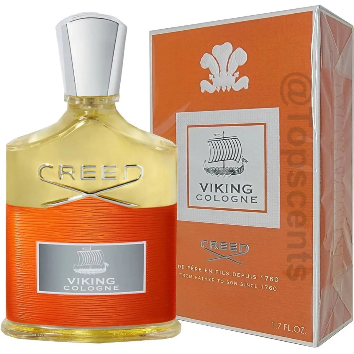Creed Viking Cologne 50ml 1.7oz Batch