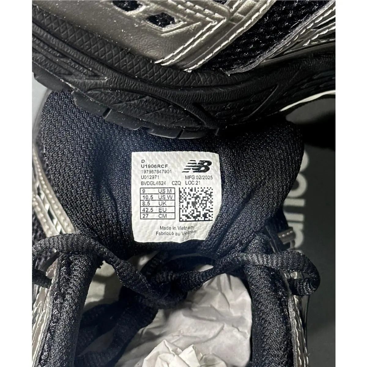 New Balance shoes - U1906RJM - U1906RCF - Black (UPC: 198688363354) 6