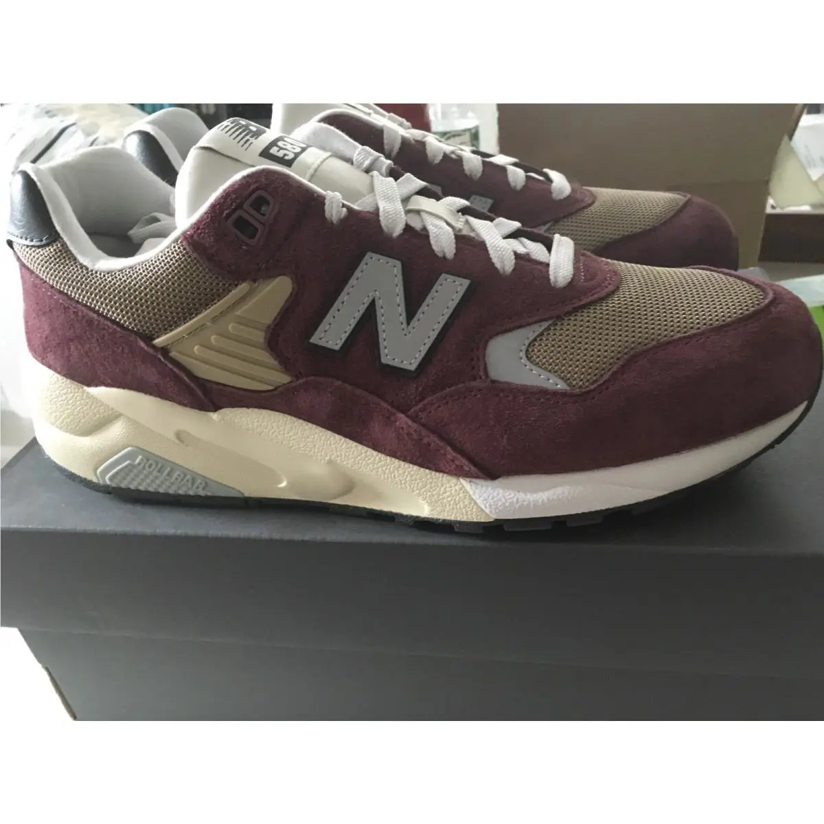 New Balance shoes - New Balance 580 - MT580ECA - Burgundy 0