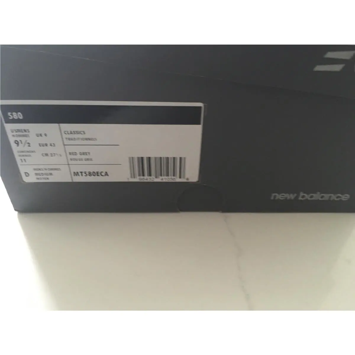 New Balance shoes - New Balance 580 - MT580ECA - Burgundy 4