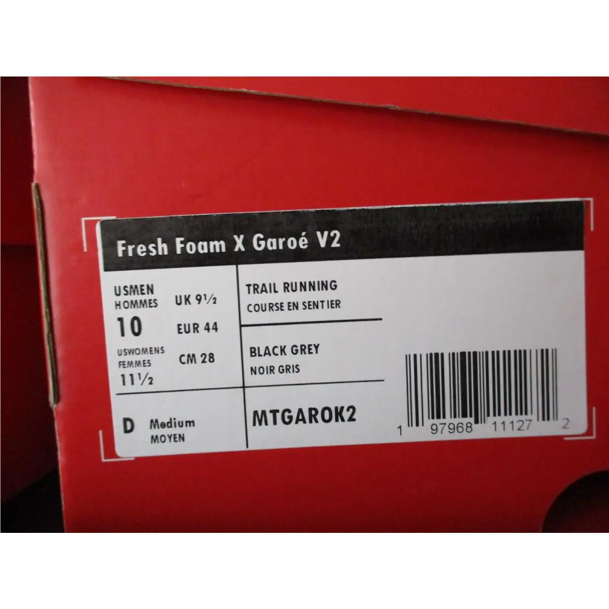 New Balance shoes - New Balance Fresh Foam X Garoe V2 - Black 7