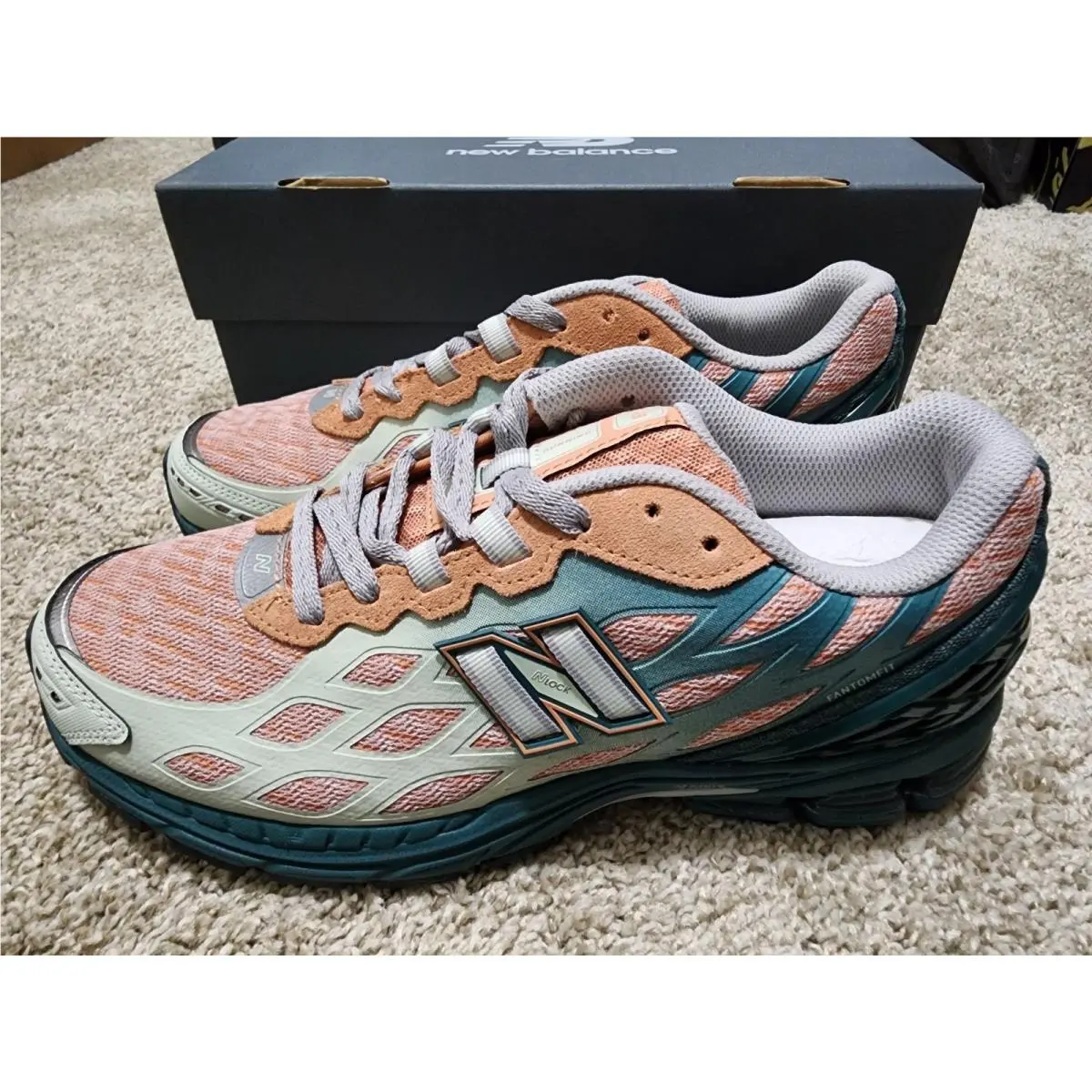 New Balance 1906W New Spruce Light Sparrow Orange Green U1906WFB Men’s Size 9