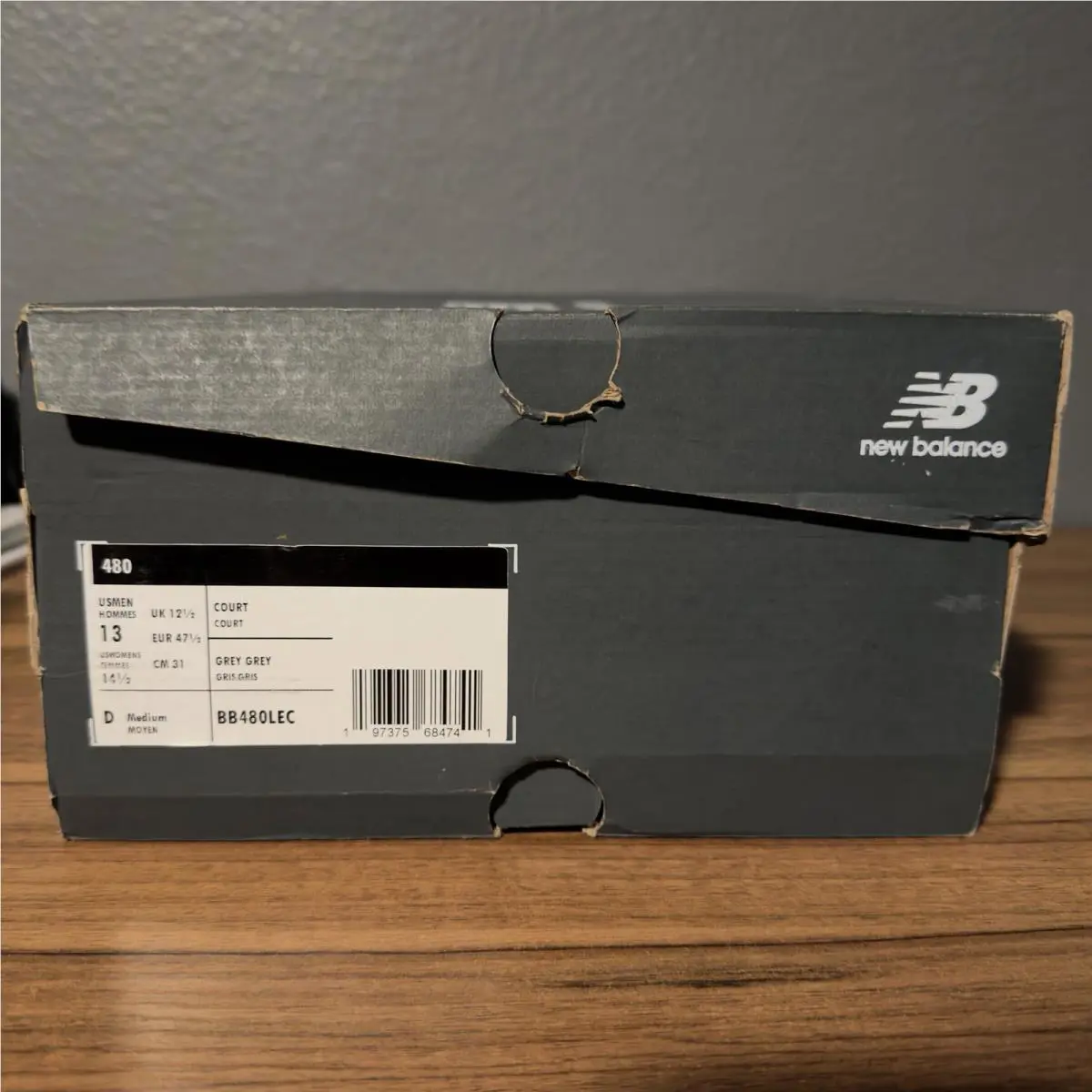 New Balance shoes - New Balance 480 - BB480LEC - Gray 10