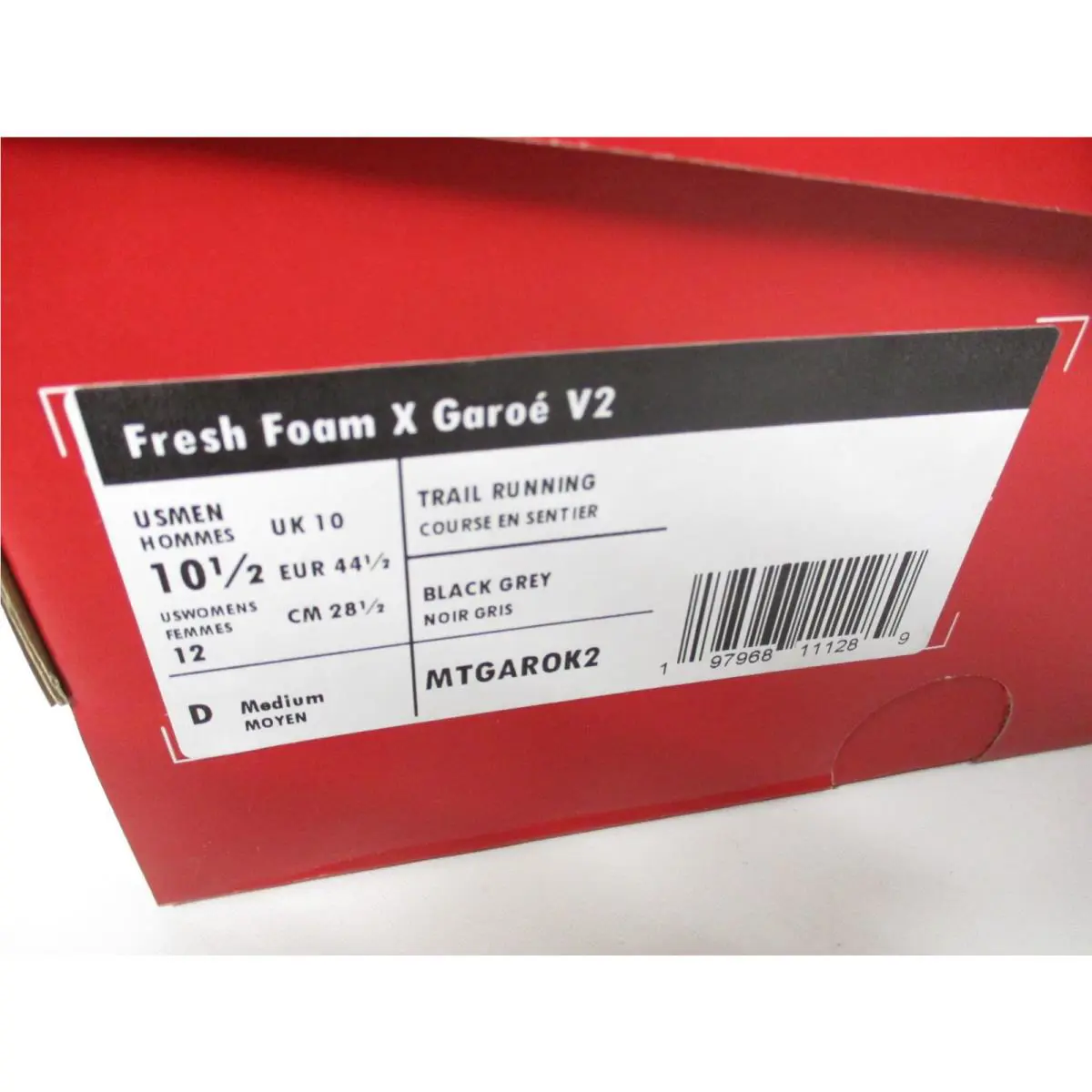 New Balance shoes - New Balance Fresh Foam X Garoe V2 - Black 7